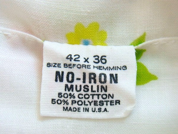 花柄・ヴィンテージ・ピロケース/枕カバー USA