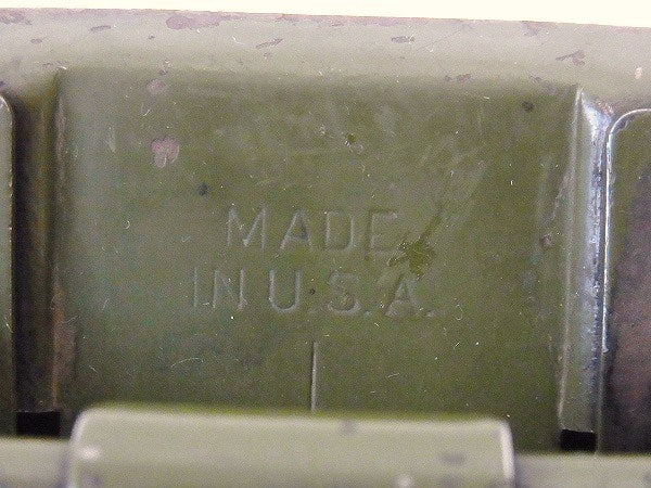 【Rex】オリーブグリーン・2つ穴・ヴィンテージ・ペーパーパンチ/穴あけパンチ USA