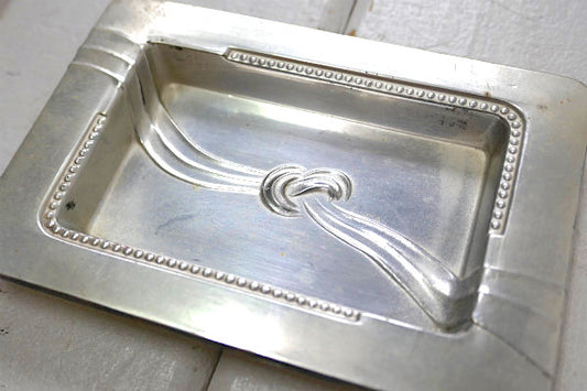 1947-1952 アールデコ メタル ビンテージ 灰皿 アシュトレイ 小物 里帰り品 JAPAN