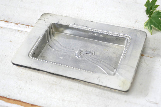 アールデコ メタル ビンテージ 1947-1952 灰皿 アシュトレイ トレイ 小物入れ 里帰り②