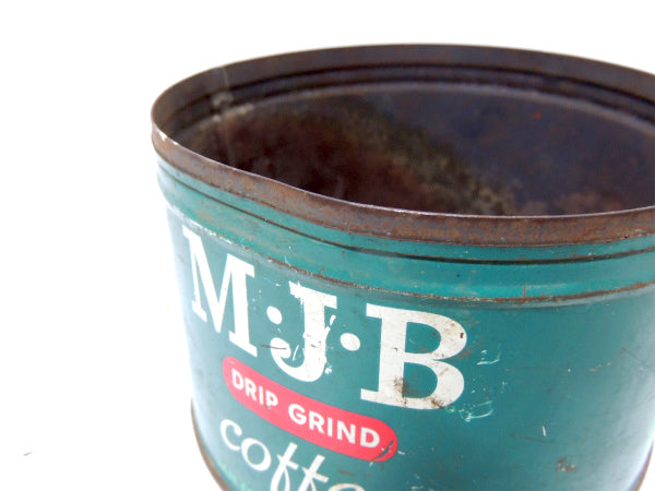 【MJB・サンフランシスコ・カリフォルニア】ブリキ製・ヴィンテージ・コーヒー缶/ティン缶