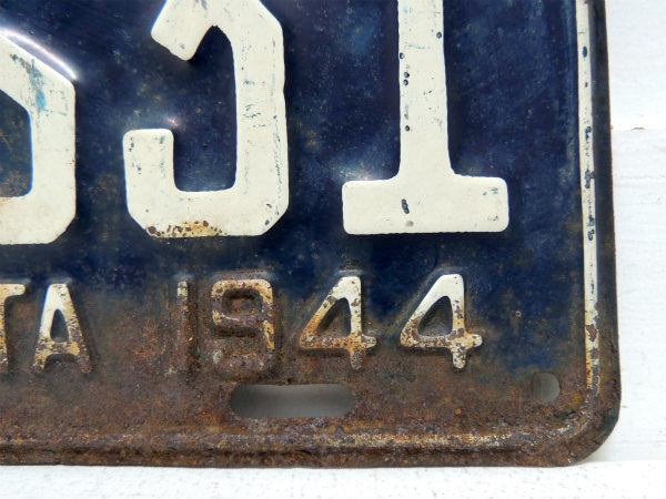 1944’s・ミネソタ州・25-631・ヴィンテージ・ナンバープレート・アメ車・カーライセンス・US