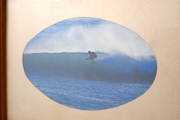 カリフォルニア サーフィン ビンテージ 木製 ウッドフレーム インテリア 壁飾り ウォールデコ US
