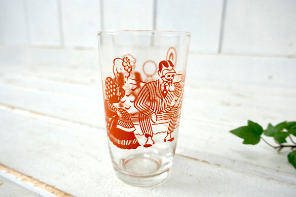 ヘーゼルアトラス スワンキー Swanky Swigs ヴィンテージ グラス ガラスコップ USA