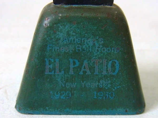 【EL PATIO】30’s・小さなノベルティ・アンティーク・ハンドベル/鈴 USA