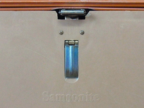 【Samsonite】サムソナイト・キャメル色・ヴィンテージ・スーツケース/トランク/書類ケース ③
