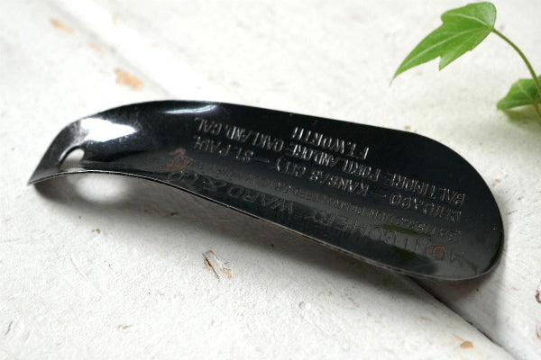 モンゴメリーワード USA アドバタイジング・ヴィンテージ・靴ベラ・シューホーン・アクセサリー