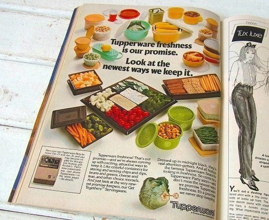 【タッパーウェア】Tupperware・イエロー・ヴィンテージ・キャニスター・2個セット USA