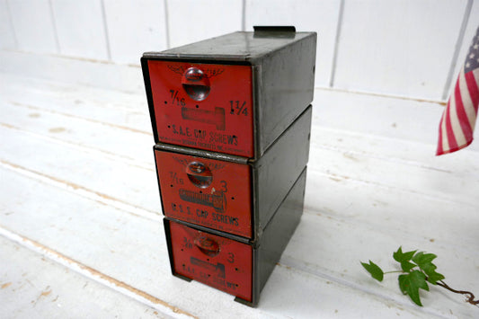 DORMAN・自動車部品・50'sヴィンテージ・パーツケース・チェスト・引き出し・キャビネット②