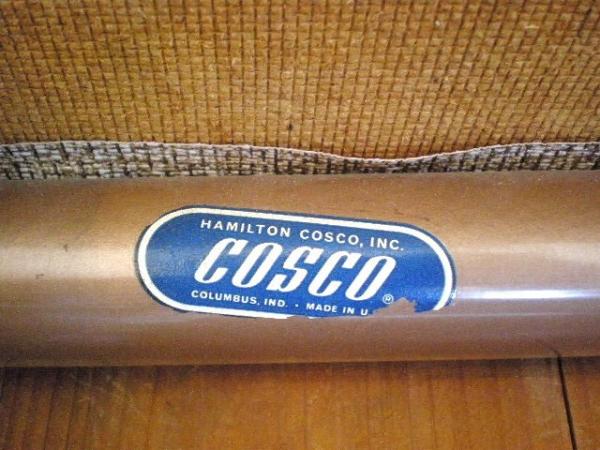 COSCO　ヴィンテージ・折り畳み式・ダイニングテーブル&チェア4脚セット　USA