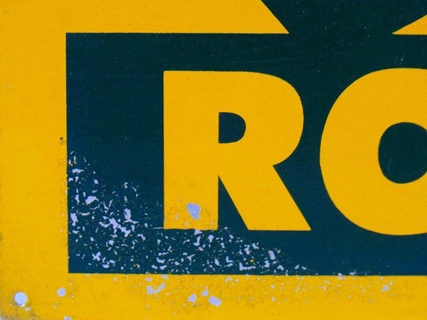 【ROOTSTOCK】スチール製・ヴィンテージ・サイン/看板 USA