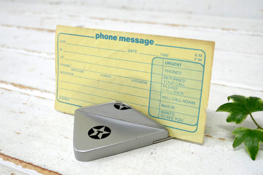 TEXACO テキサコ オイル会社 アドバタイジング ヴィンテージ カードスタンド カードホルダー