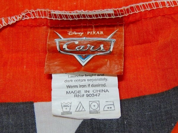 【カーズ】CARS・ライトニング マックィーン&メーター・USED・ピロケース