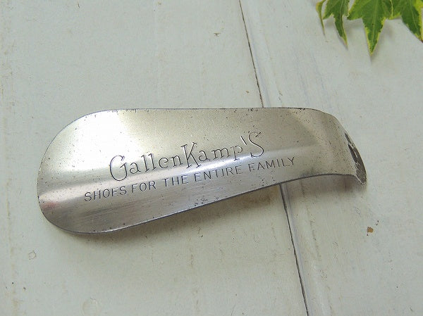 【Gallen Kamp's SHOES】アドバタイジング・ヴィンテージ・靴べら/シューホーン