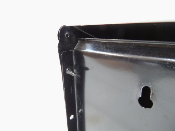 【Mail】黒色・横型・ヴィンテージ・メールボックス/郵便受け/ポスト USA