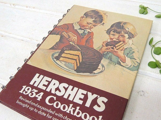 【HERSHEY'S 1934 Cookbook】ハーシー・チョコレート・ヴィンテージ・レシピブック