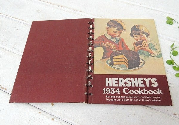 【HERSHEY'S 1934 Cookbook】ハーシー・チョコレート・ヴィンテージ・レシピブック