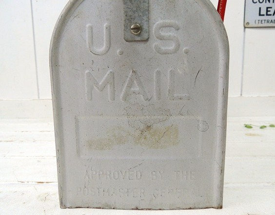 【U.S MAIL】USA!ブリキ製・ナンバー入り・ヴィンテージ・メールボックス/ポスト/郵便受け