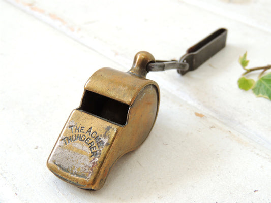 【THE ACME THUNDERER】ホイッスル・HUDSONS・金具・ヴィンテージ・笛