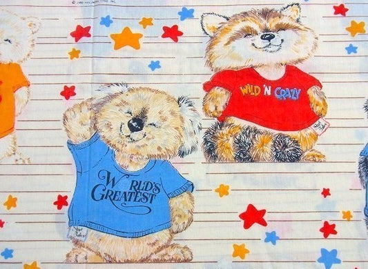 【シャツテイルズ】Shirt Tales・80’sヴィンテージ・ユーズドフラットシーツ(1/2)