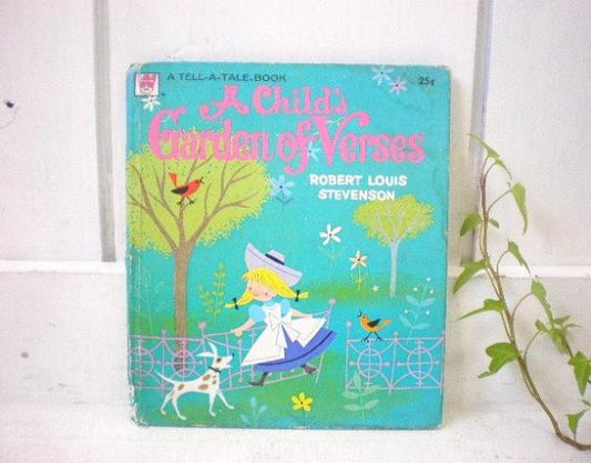 【A Child's Garden of Verses】ヴィンテージ・絵本/詩集 USA