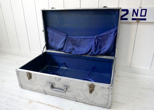 アルミニウム ジュラルミン 40s〜 ヴィンテージ・スーツケース・トランク・US・インダストリアル