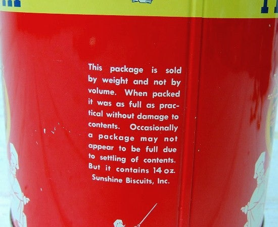 Sunshine ビスケット プレッツェル USA ヴィンテージ・ティン缶 キャニスター
