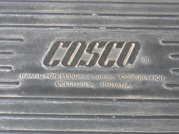 COSCO コスコ イエロー・スチール製・ヴィンテージ・ステップチェア ステップツール USA