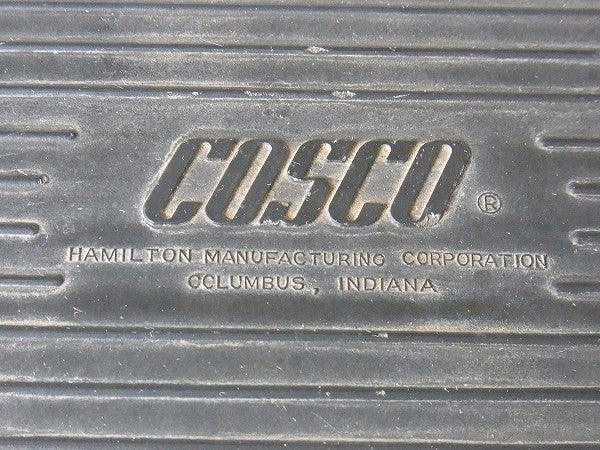 COSCO コスコ イエロー・スチール製・ヴィンテージ・ステップチェア ステップツール　USA