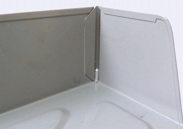 2段式のスチール製・ヴィンテージ・書類ラック/デスクトレイ・USA・工業系