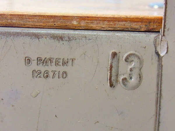 【AMERICAN SEATING】木製×スチール製・アンティーク・スクールチェア/子供イス USA