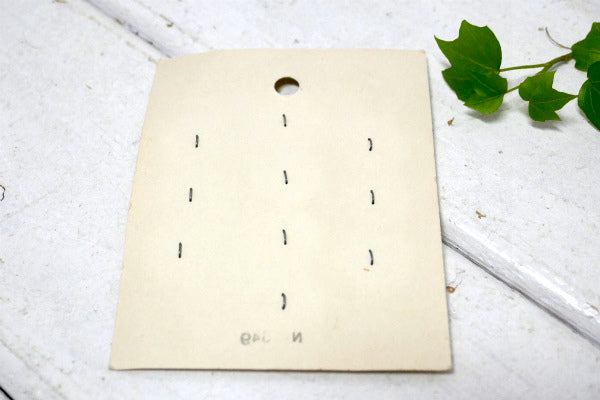 Pacific Button ホワイト・デッドストック・ヴィンテージ・ボタン・1シート・10個入り