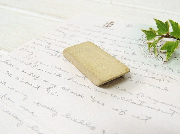 【Faber-Castell/ファーバーカステル/ホワイト】ヴィンテージ・消しゴム・ドイツ