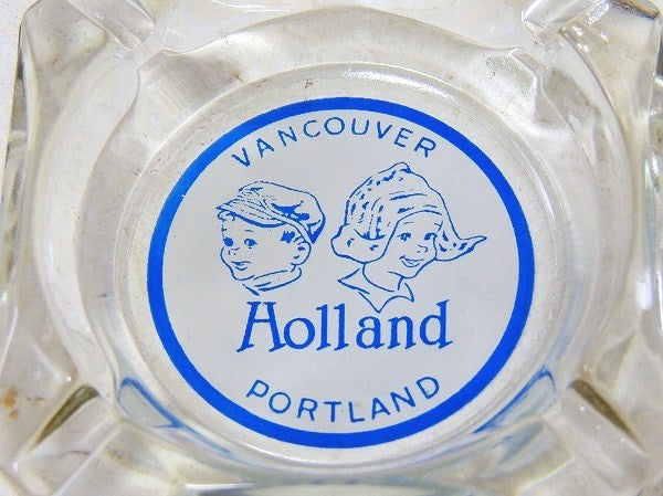 【VANCOUVER/Holland/PORTLAND】絵柄の可愛い・ヴィンテージ・灰皿・USA