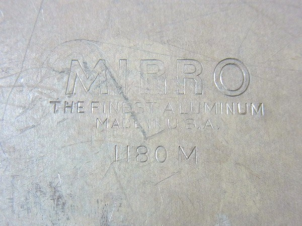 【MIRRO社】アルミ製・ハート形・アンティーク・ケーキモールド/焼型 USA