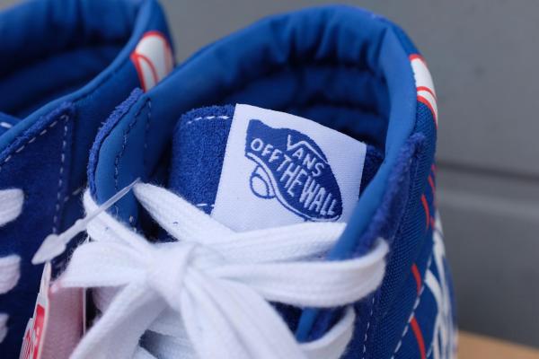 【USバンズ・VANS】Sk8-Hi・LA Dodgers・メジャーリーグ・コラボ・スニーカー