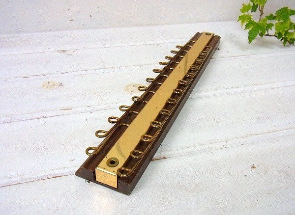 木製×メタル製 折り畳み式・ヴィンテージ・フック USA