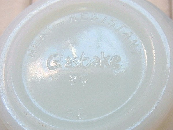 【グラスベイク】Glasbake・車&トランク柄・ヴィンテージ・マグカップ USA