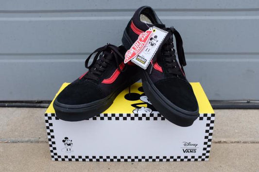 【USバンズ・VANS】ディズニー・ミッキーマウスクラブ・コラボ・スニーカー・オールドスクール