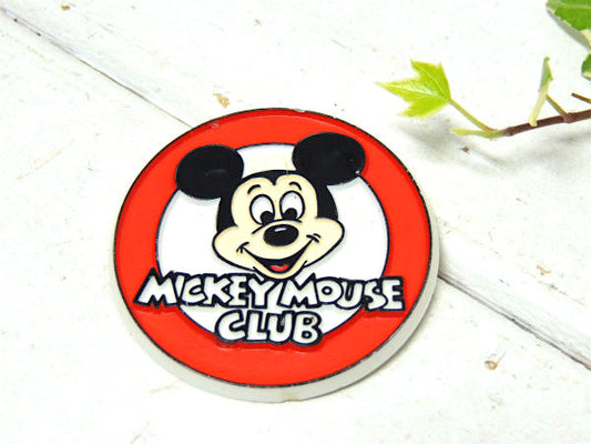 【MICKEY MOUSE CLUB】ディズニー・ミッキーマウスクラブ・ヴィンテージ・バッジ