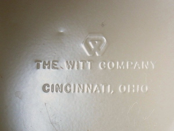 【THE WITT COMPANY】工業系・ヴィンテージ・スチール缶/ダストボックス/ゴミ箱 USA