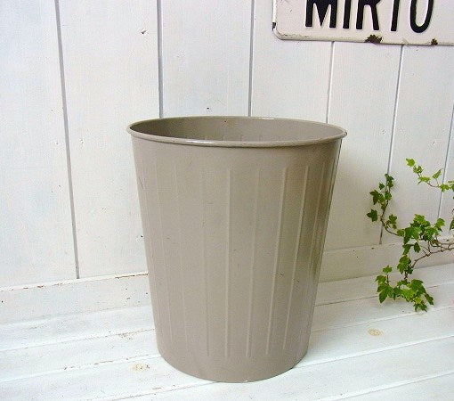 【THE WITT COMPANY】工業系・ヴィンテージ・スチール缶/ダストボックス/ゴミ箱 USA