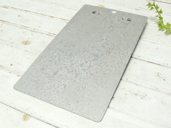 【国際信号旗・船舶】ステッカー付き・ヴィンテージ・バインダー・アルミ製・インダストリアル