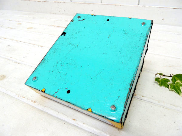 1950's・SEE and SPELL 男の子&女の子・ブリキ製・レジスター・おもちゃ・教材 US