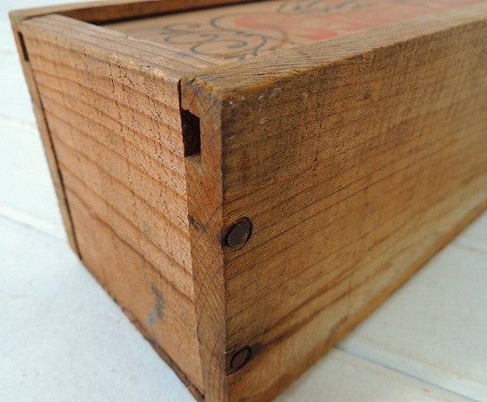 【EARLY TIMES/アーリー・タイムズ】バーボンウィスキー・アンティーク・ウッドボックス/木箱