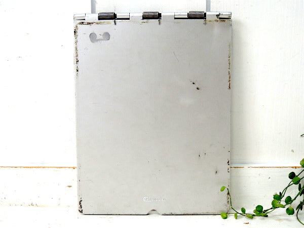 エアフォース・ファルコン US ミリタリー・ステッカー付き・ヴィンテージ・アルミ・バインダー