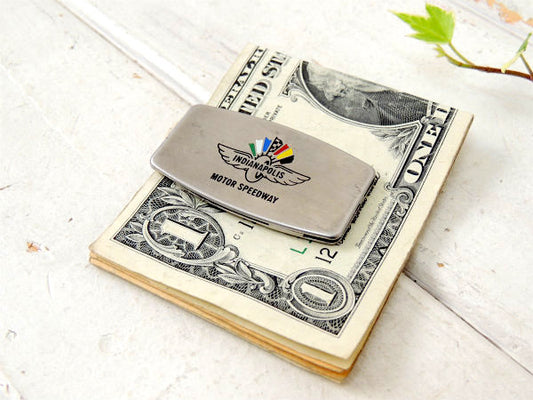 インディアナポリス・モーター・スピードウェイ・Zippo・ビンテージ・マネークリップ&ポケットナイフ