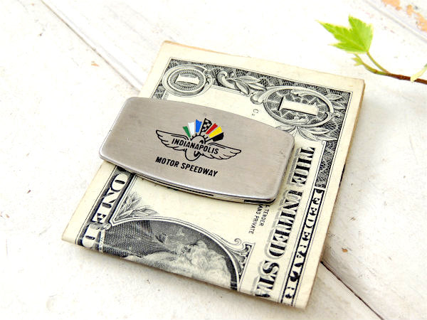 インディアナポリス・モーター・スピードウェイ・Zippo・ビンテージ・マネークリップ&ポケットナイフ