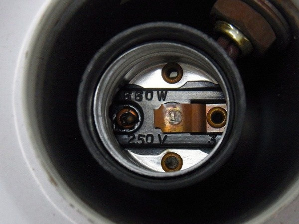 ローレル柄・アンティーク・シザースランプ/アトリエランプ/照明 USA