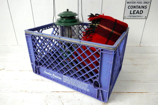 Santee Dairies ビッグサイズ USビンテージ・ミルクボトルケース・コンテナ USA